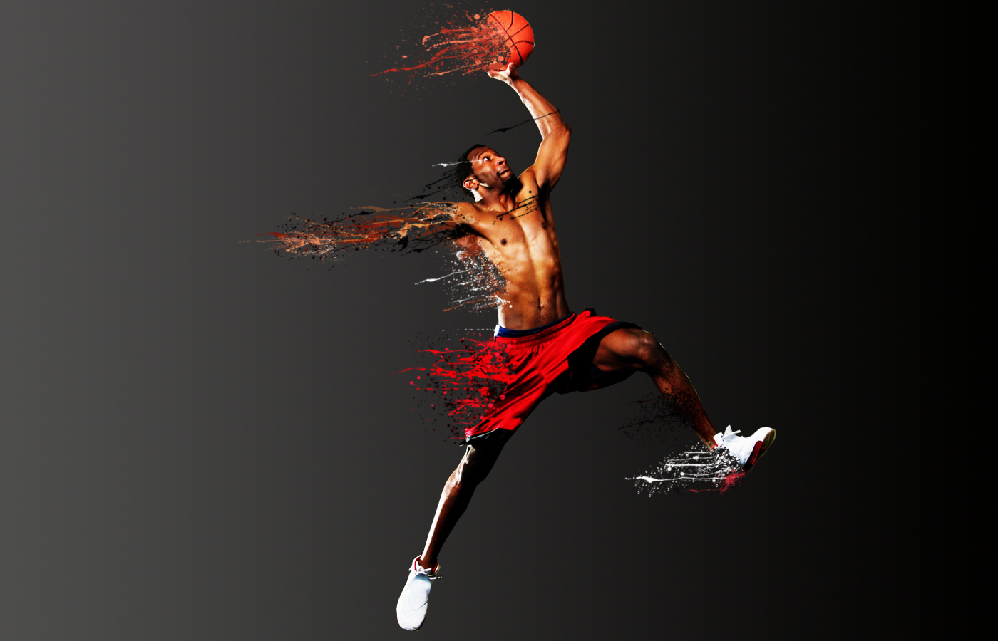 jump, photo, Basketball, wallpapers for desktop