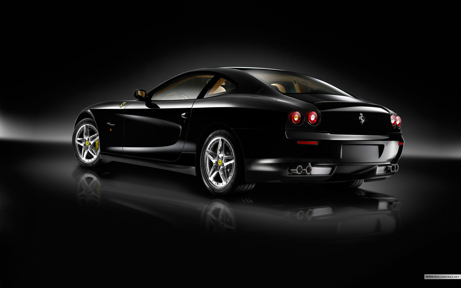 black Ferrari, download photo, wallpapers for desktop