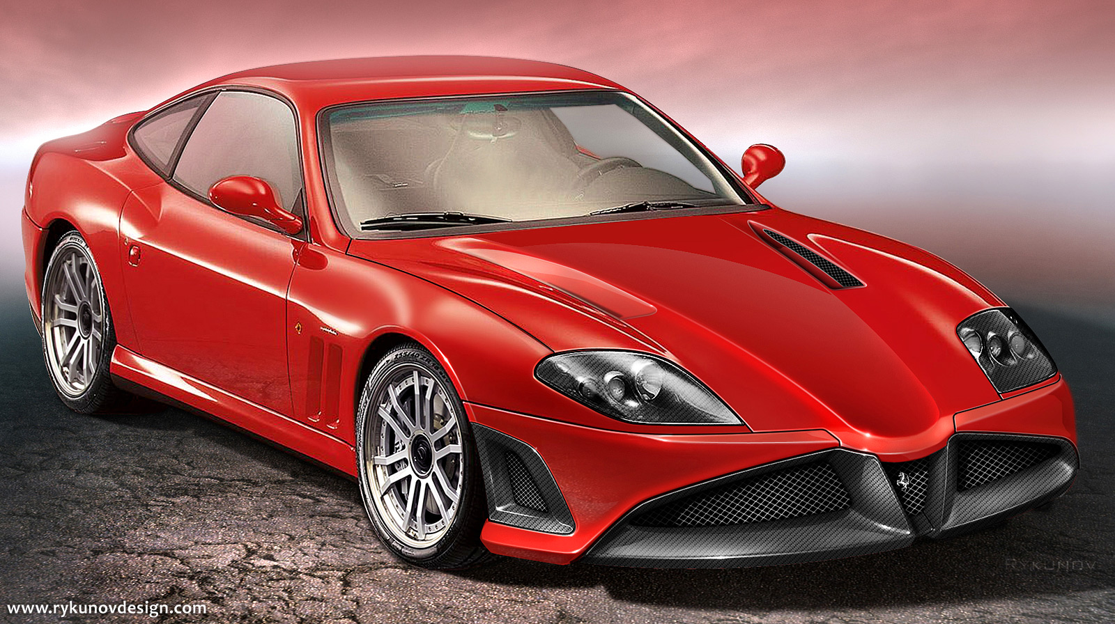 red car Ferrari, download photo, desktop wallpapers, ferrari